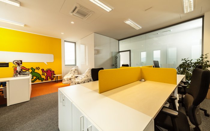 Voľné kancelárske priestory na prenájom - 41 m2 + loggia - PRENAJATÉ